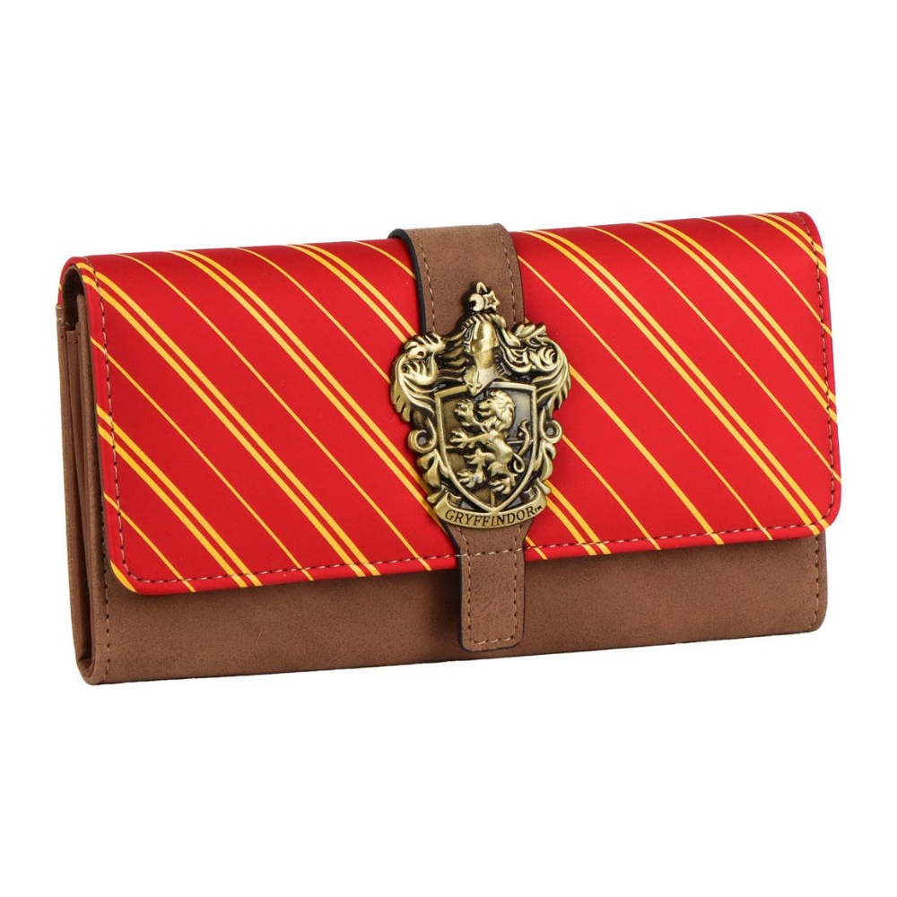 Cartera Billetera Harry Potter Gryffindor Marrón Premium 83936