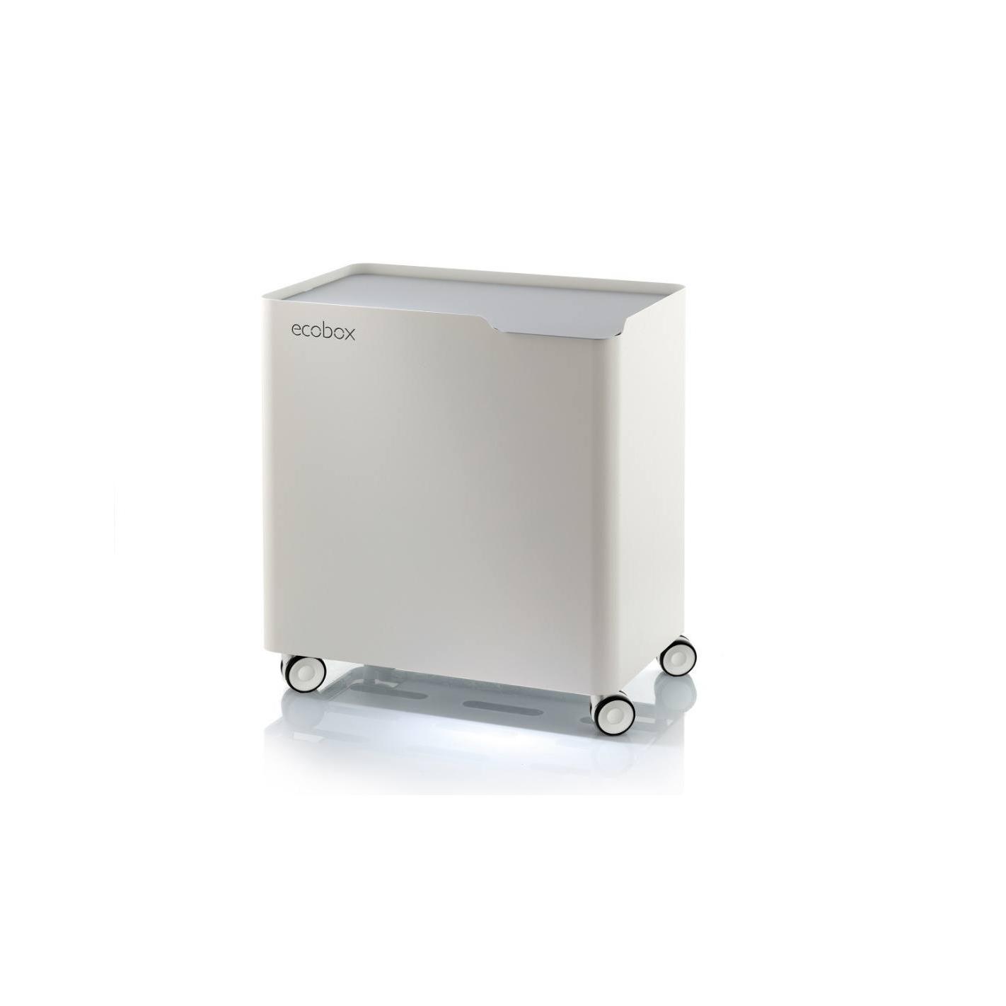 DON HIERRO - Cubo de basura para el reciclaje ECOBOX-TOP, 40 litros-
