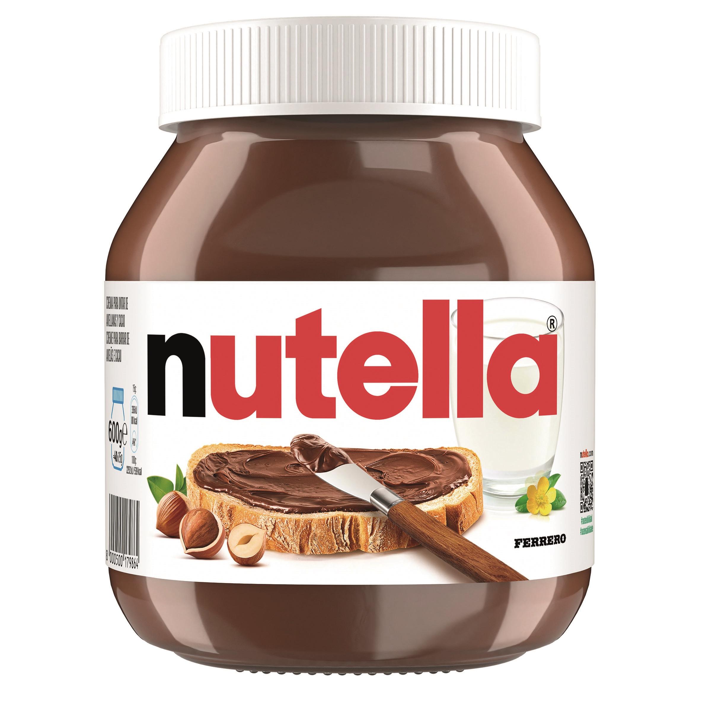 Nutella Monodosis - Nutella Sobre 15 gramos - Packs de 120, 60 o 40 Unidades - Crema de Avellanas para Untar Monodosis - Nutella - Ferrero - SIN GLUTEN