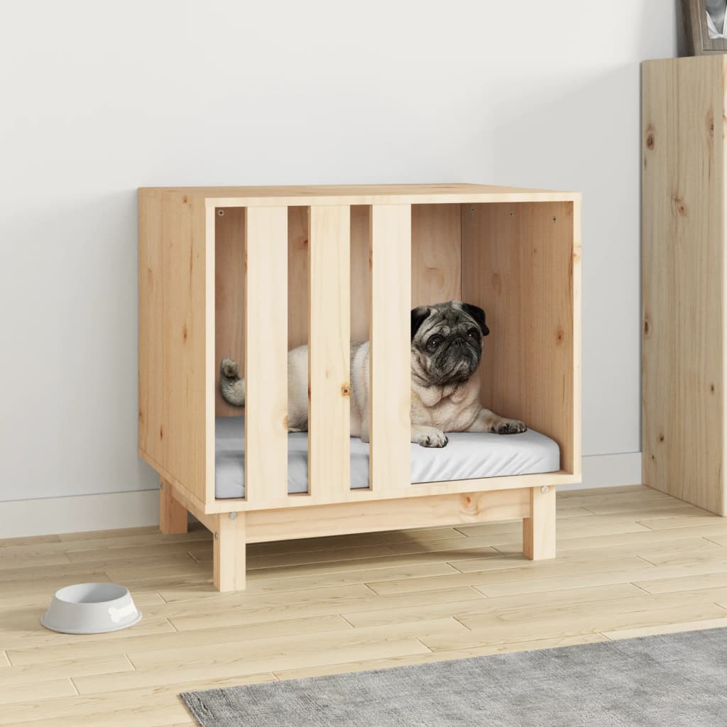 vidaXL Caseta para Perros Casa Animal Doméstico Color Marrón miel,  Natural,  Blanco y mas