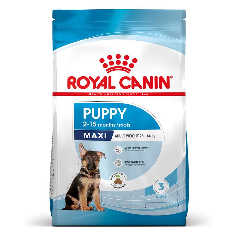 Royal Canin Maxi Puppy Pienso para Cachorros de Razas Tamaño Grande 15KG