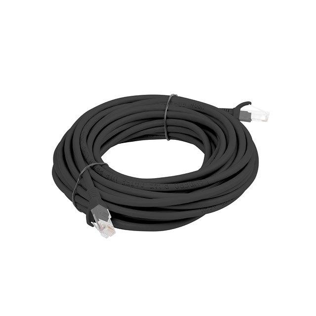 Cable red lanberg latiguillo cat.6 utp 5m negro fluke passed