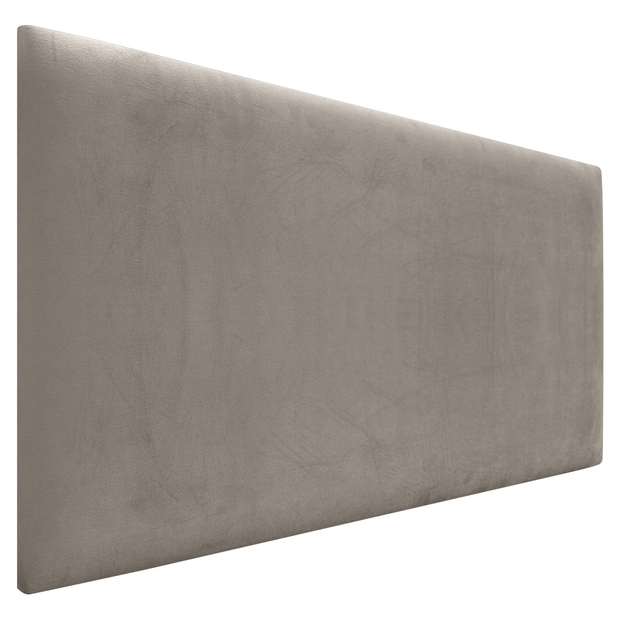 DHOME Cabecero en Terciopelo Liso Alta Gama Moderno con 8cm Grosor
