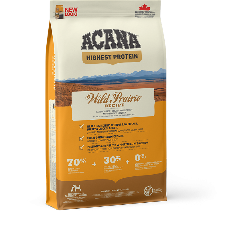 Acana Wild Prairie Dog 11,4 Kg Comida Para Perros
