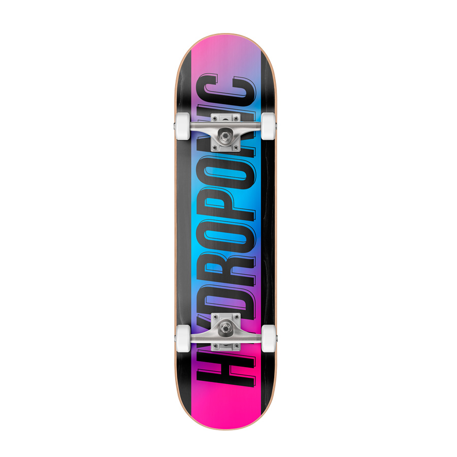 SKATEBOARD COMPLETO HYDROPONIC TIKI DEGRADED S0199-02 BLUE 8"
