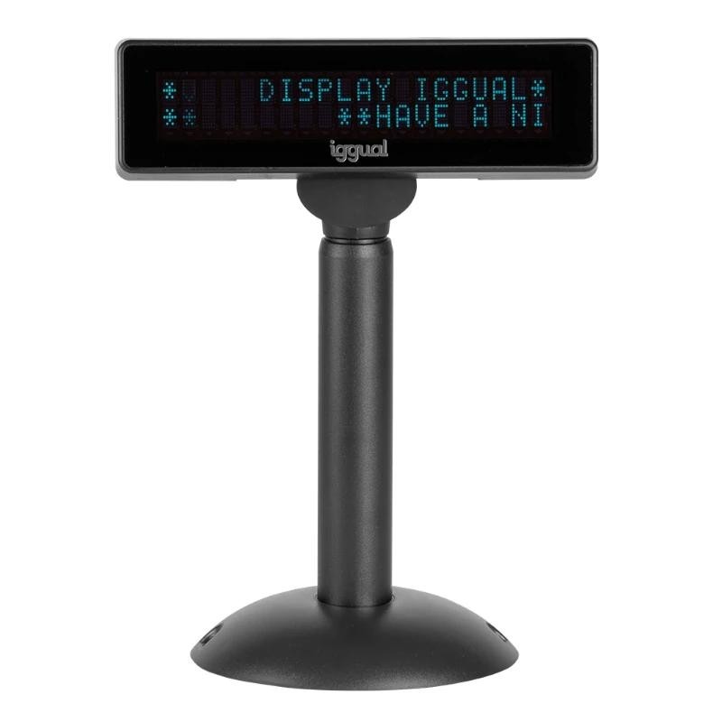 Iggual Visor TPV USB VFD 7 Pulgadas