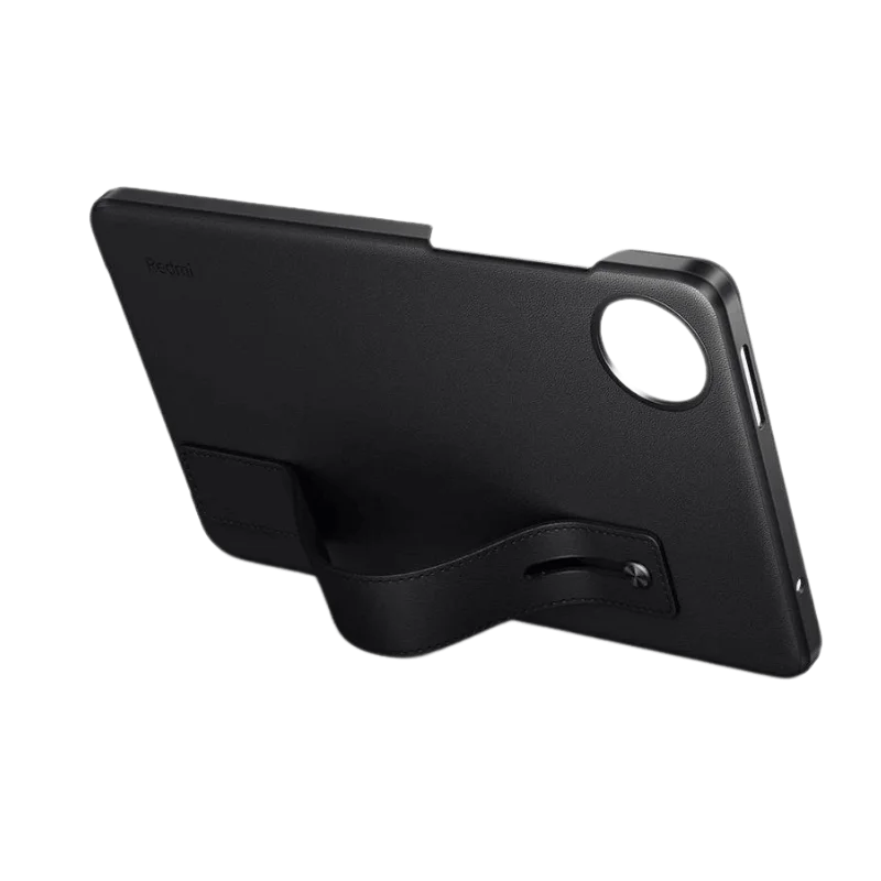 Funda Xiaomi para Redmi Pad SE 8.7 Cover. PU + PC + Aluminium. Negra