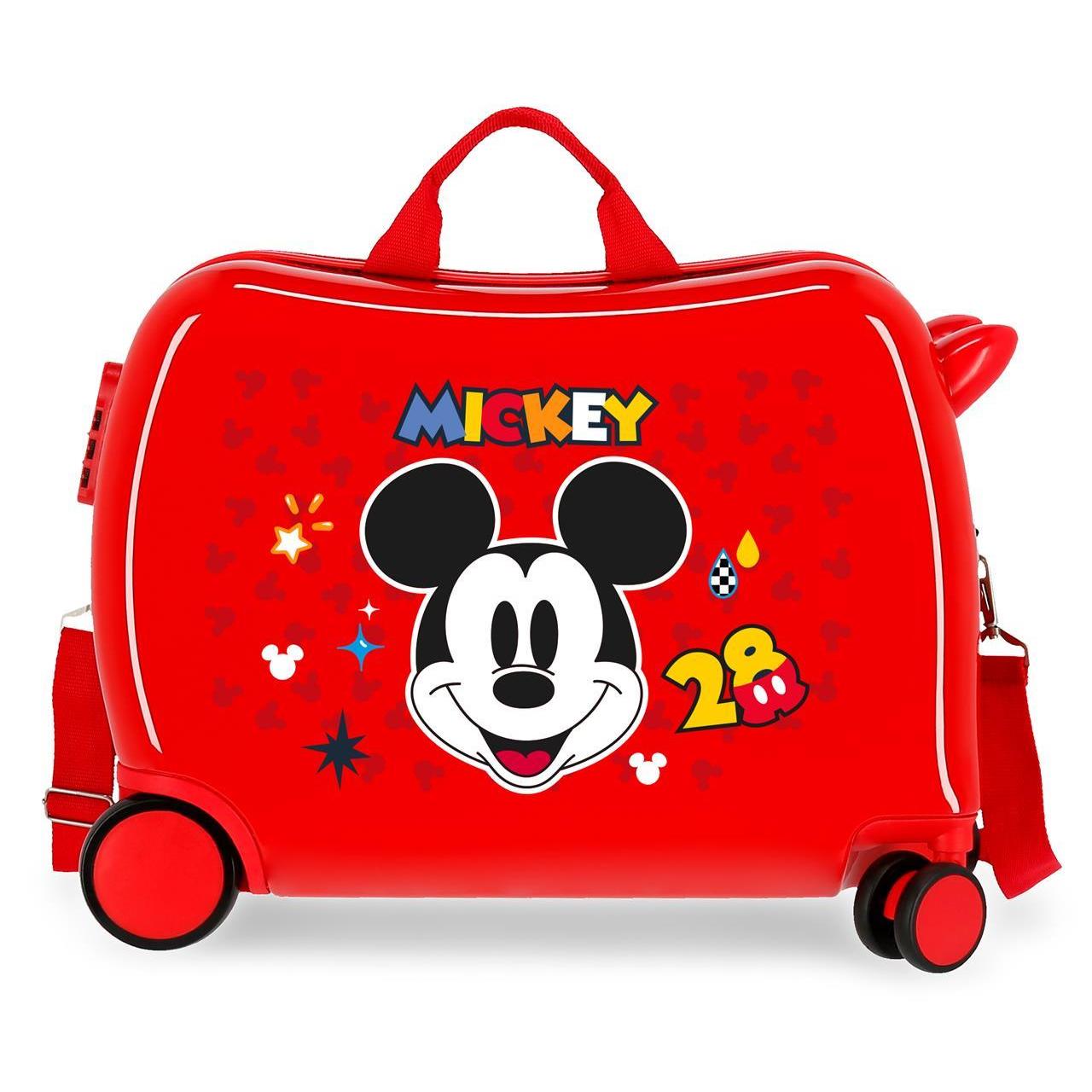 Disney Maleta Correpasillos ABS Rígida Mickey Get Moving