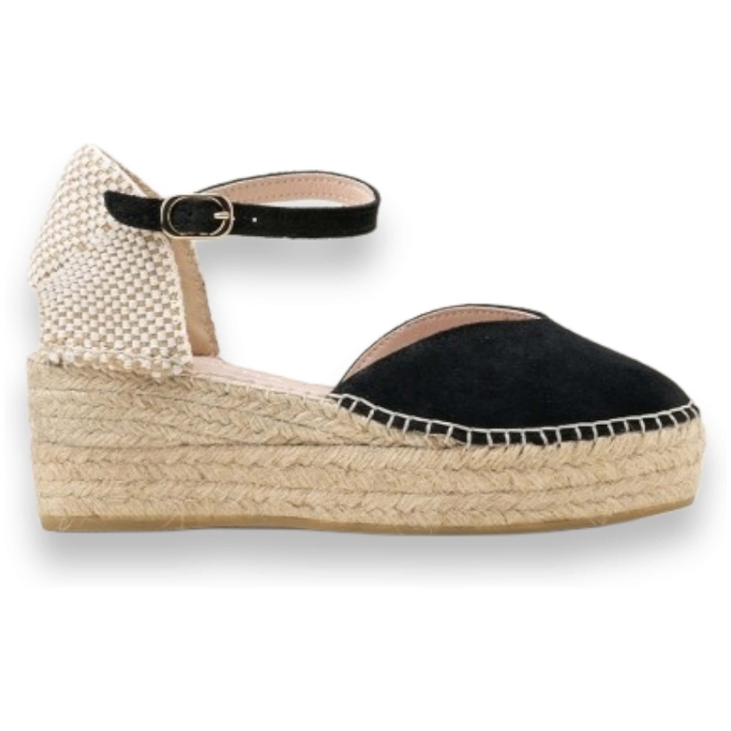 Sandalias de Plataforma Macarena Java22 para mujer en color negro