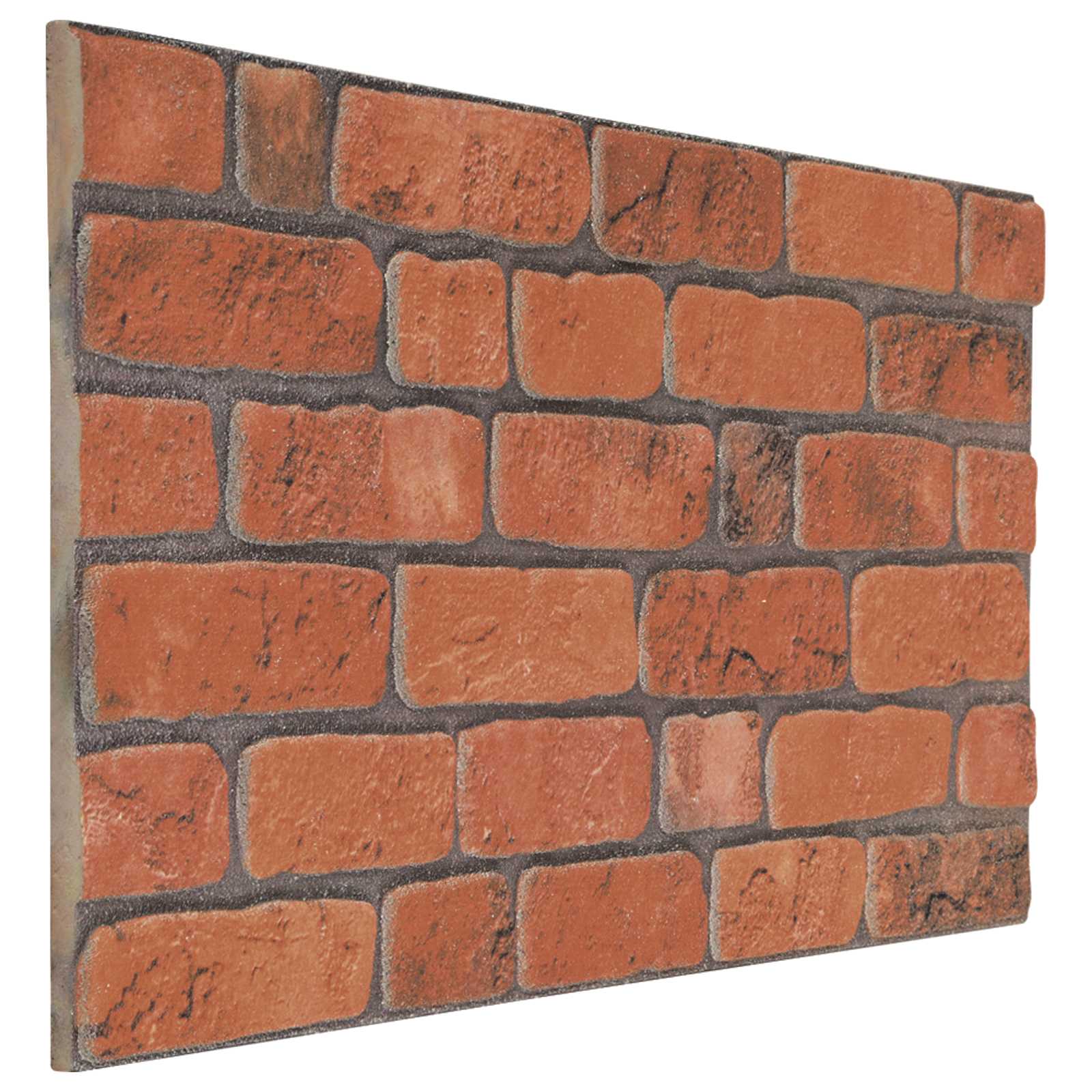 vidaXL Paneles de pared 10 pcs 100 x 50 cm Espuma EPS Multicolor