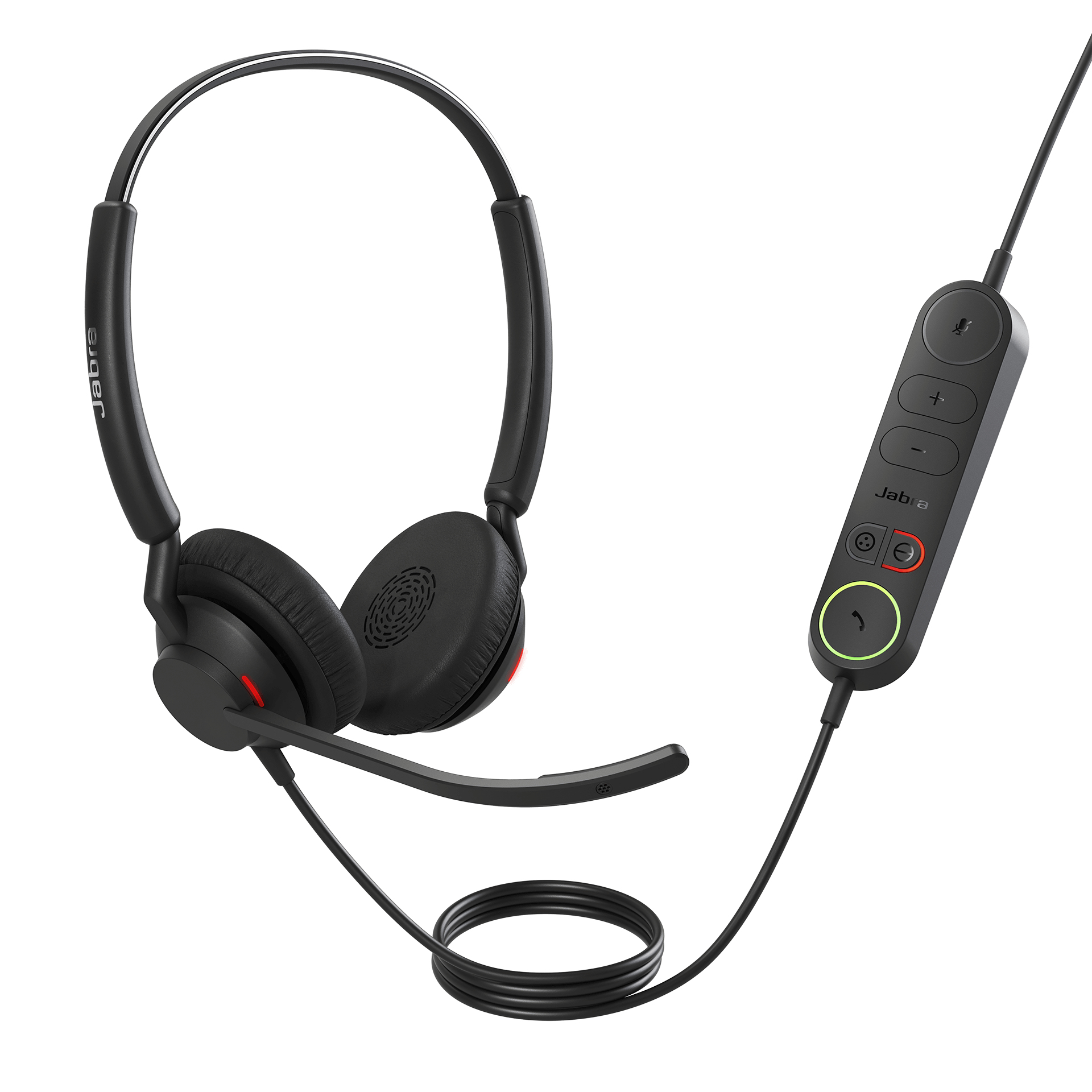 Jabra Engage 40 - (Inline Link) USB-A UC Stereo - Negro