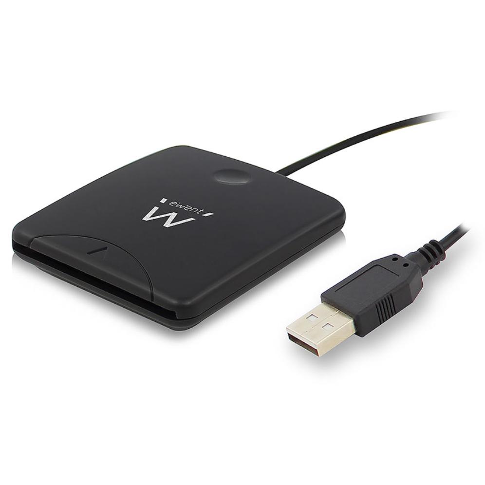 Lector de Tarjetas Inteligentes Ewent SmartCard ID Reader