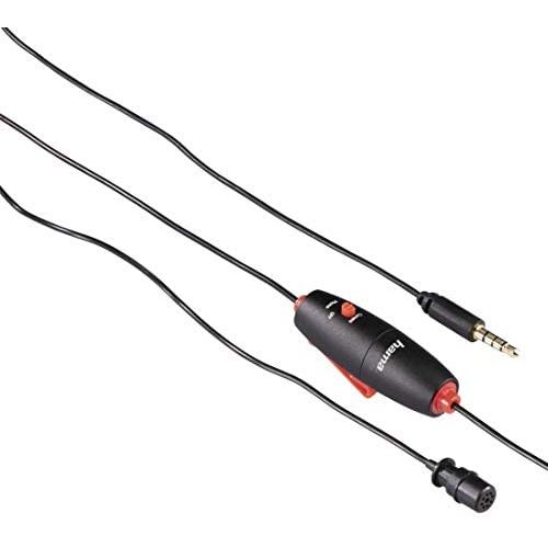 Hama Smart - Micrófono de Voz con Pinza (Incluye Funda, Incluye Funda)