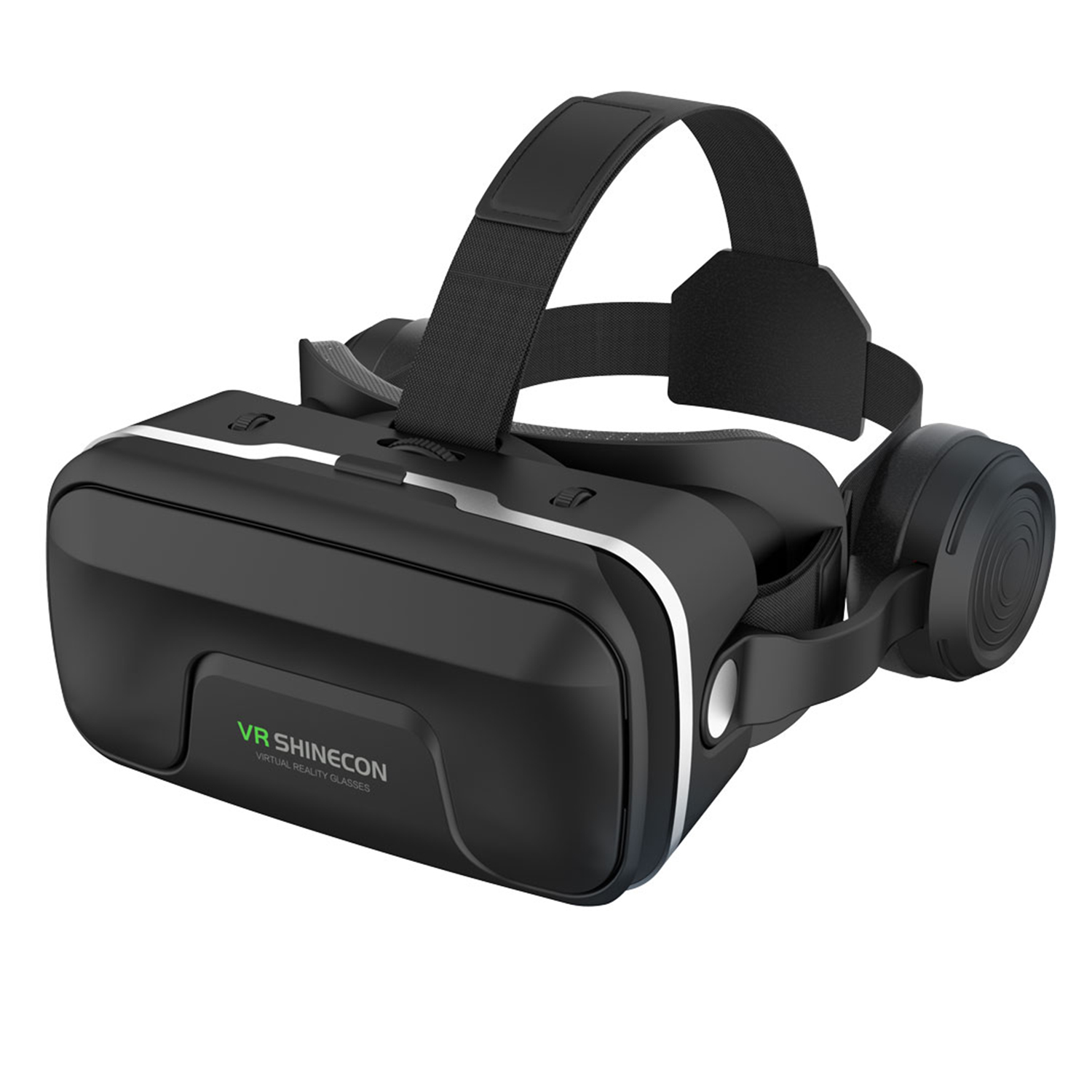 DAM.Gafas de realidad virtual G04EA. Vista panorámica 360º. Compatibles con IOS, Android y HarmonyOS. 22,2x20,5x9,9cm