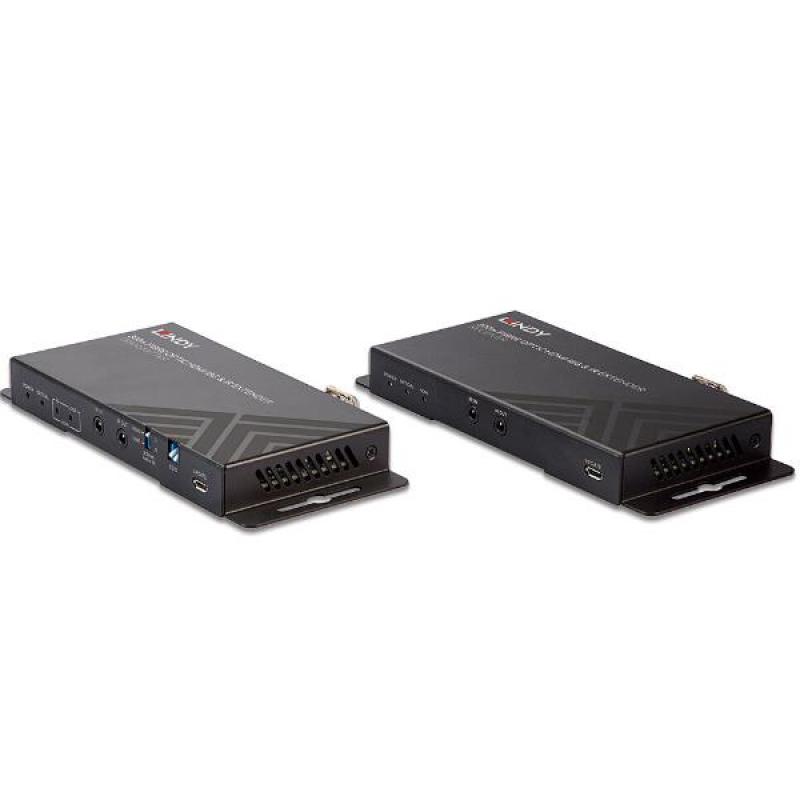 Extensor HDMI 4K60 IR, RS232 y Audio por fibra óptica 300/1000m