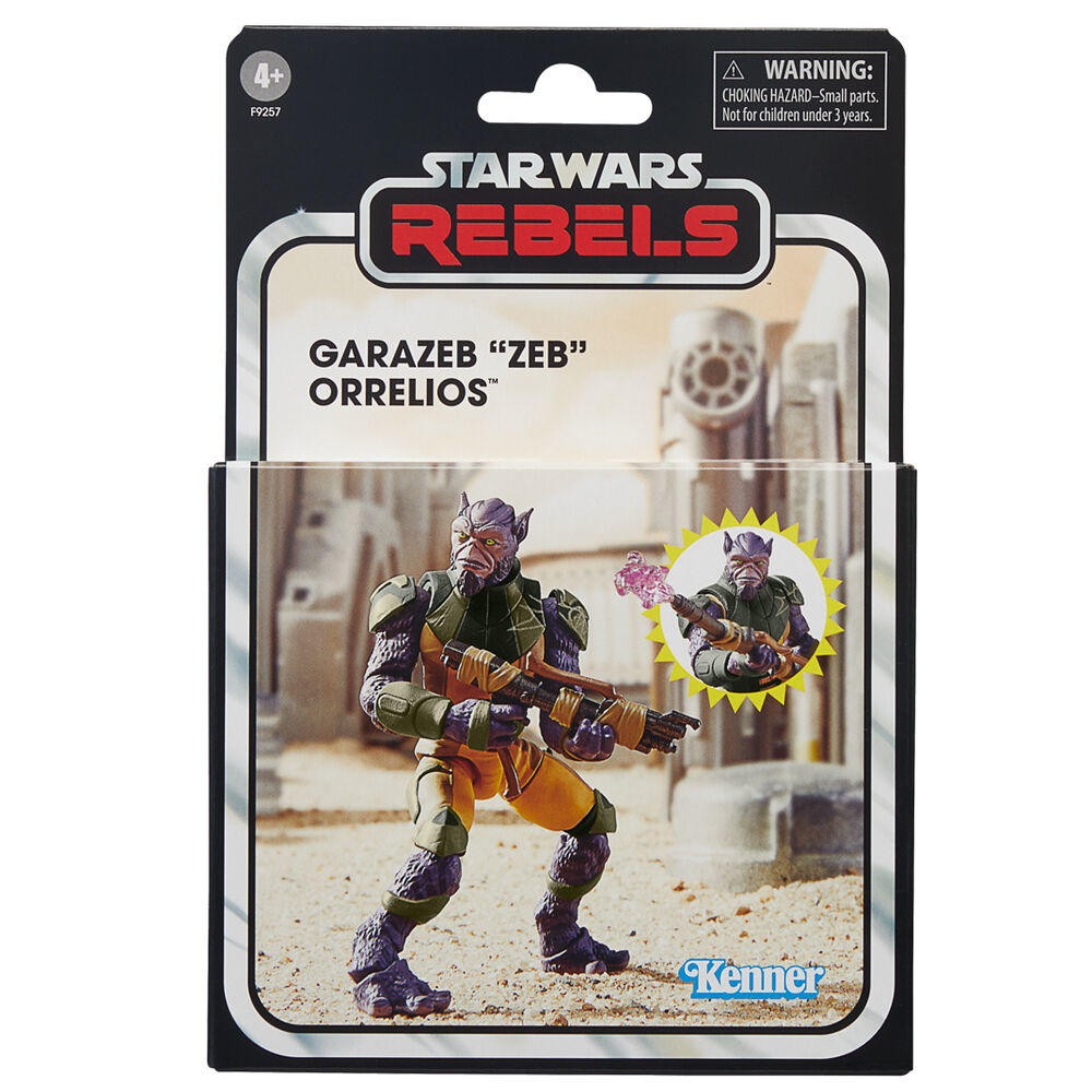 Figura Garazeb Zeb Orrelios Rebels Star Wars 9,5Cm