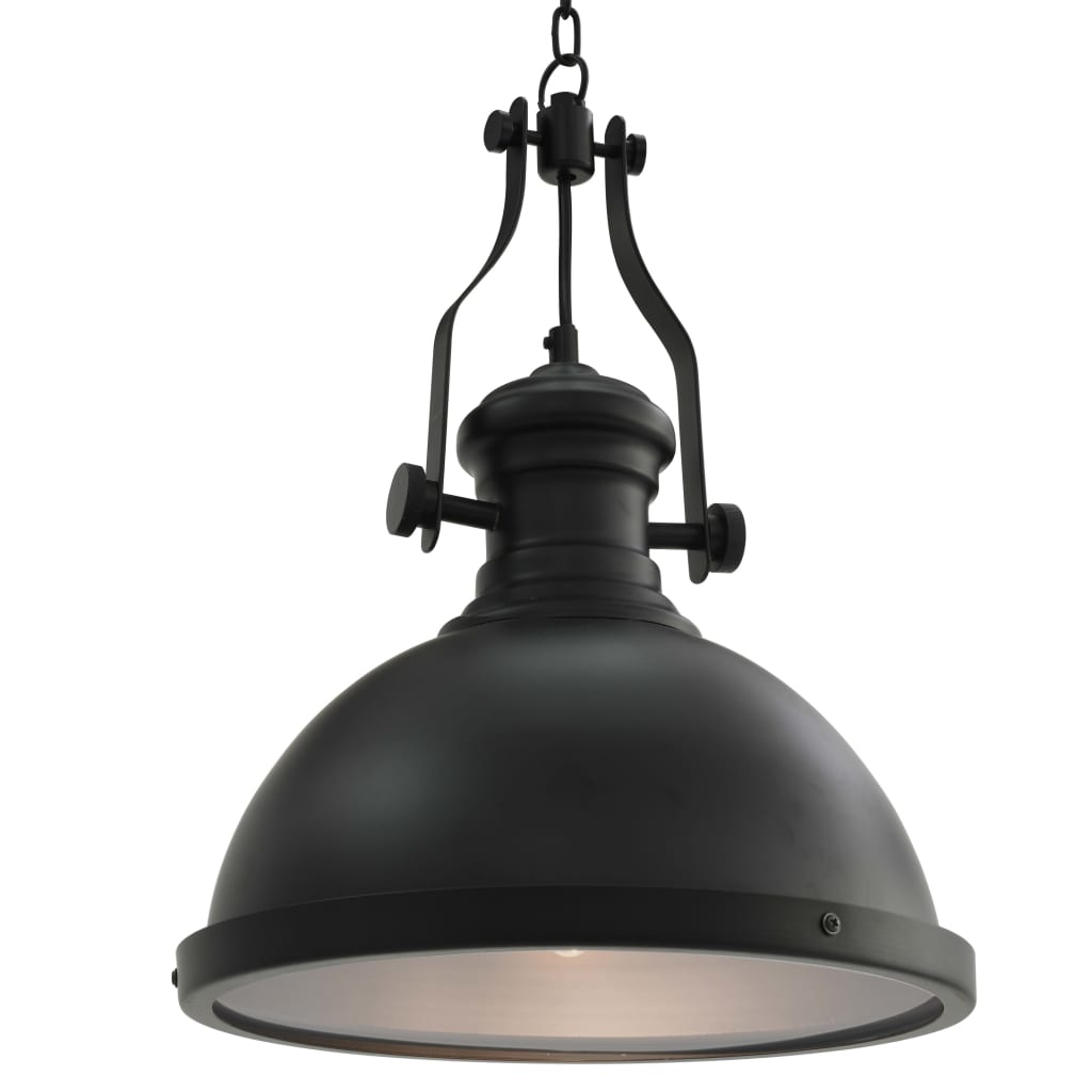 vidaXL Lámpara de Techo Redonda E27 Bombilla Iluminación Casa Decoración Color Gris,  Negro, y mas