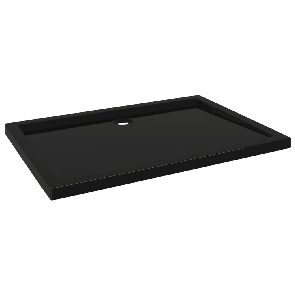vidaXL Plato de Ducha Rectangular ABS 70x100 cm Placa Receptor Baño Color Blanco,  Negro, y mas