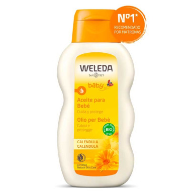 Aceite para Bebé Caléndula Weleda 200ml - Cuidados para Bebés_ Piel Sensible y Atópica