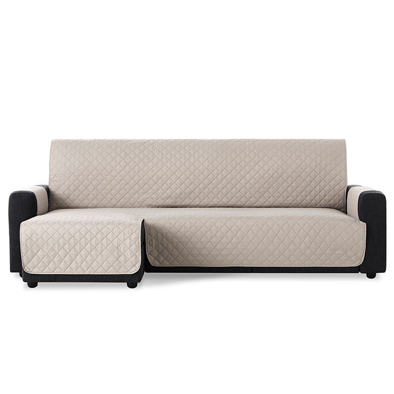 MAXIFUNDAS FUNDAS DE SOFA & CHAISE LONGUE | Modelo Couch Cover | Cubre Sofá Chaise Longue Acolchado Brazo Izquierdo 240 Cm | Amplia variedad de colores disponible