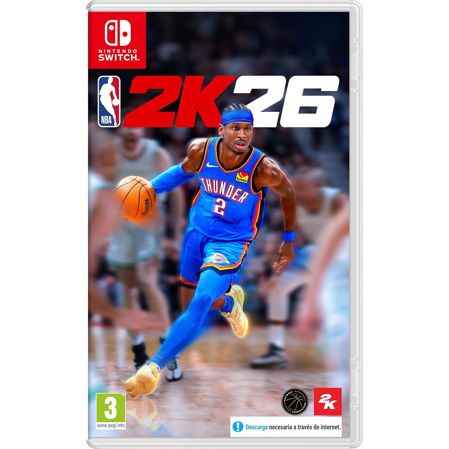 2K NBA 2K26 | Standard Edition | Videojuegos | Castellano | PAL España