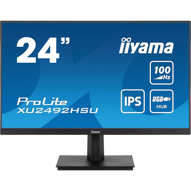 Iiyama Prolite Pantalla Para Pc 60,5 Cm (23.8") 1920 X 1080 Pixeles Full Hd Led Negro