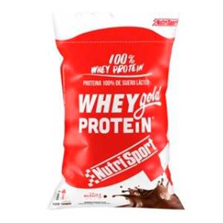 Nutrisport Whey Gold Protein Chocolate Bolsa 2Kg.