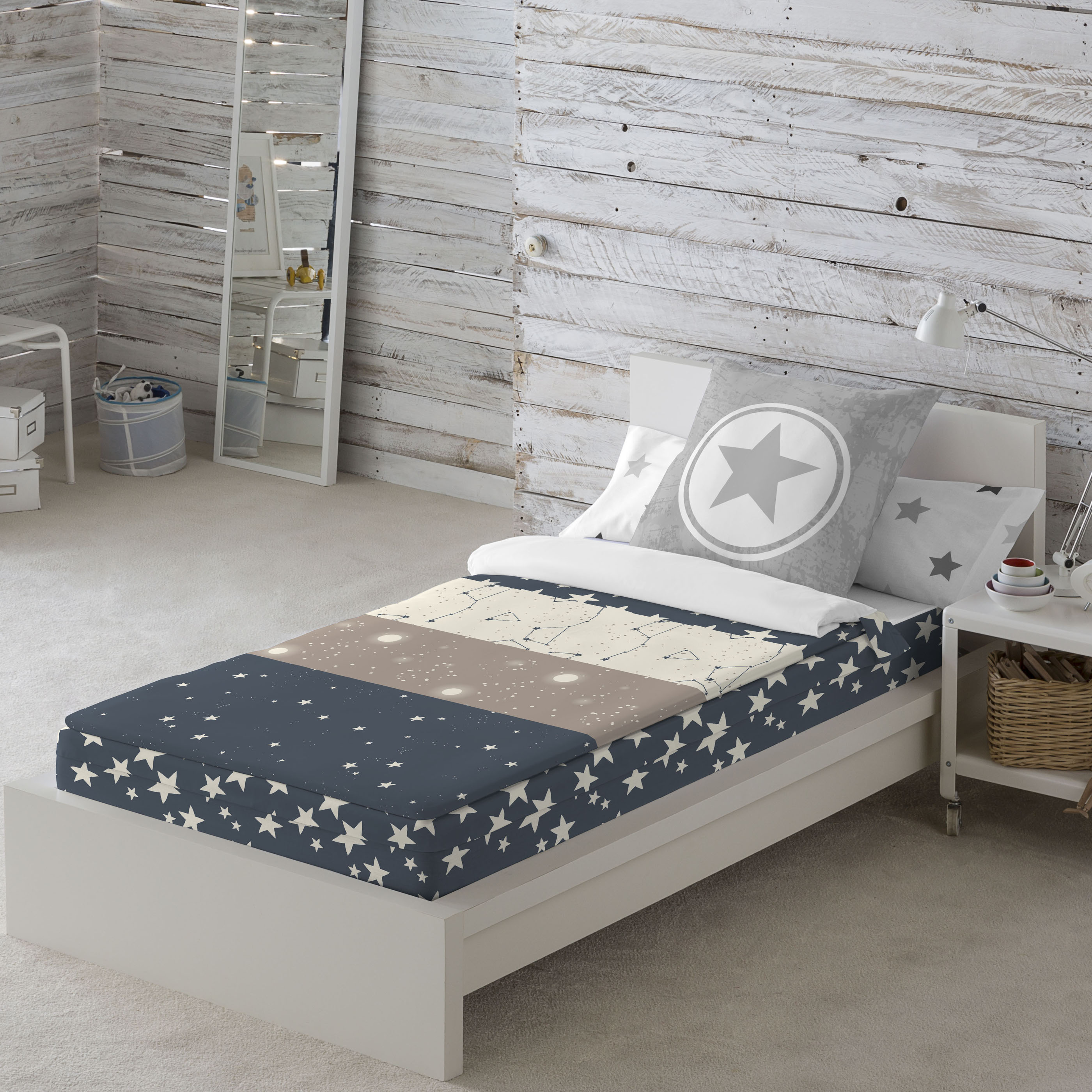COOL KIDS - Saco nórdico Con o Sin relleno - 100% Algodón Extrasuave - Para Cama de 90 cm - Fabricado en España