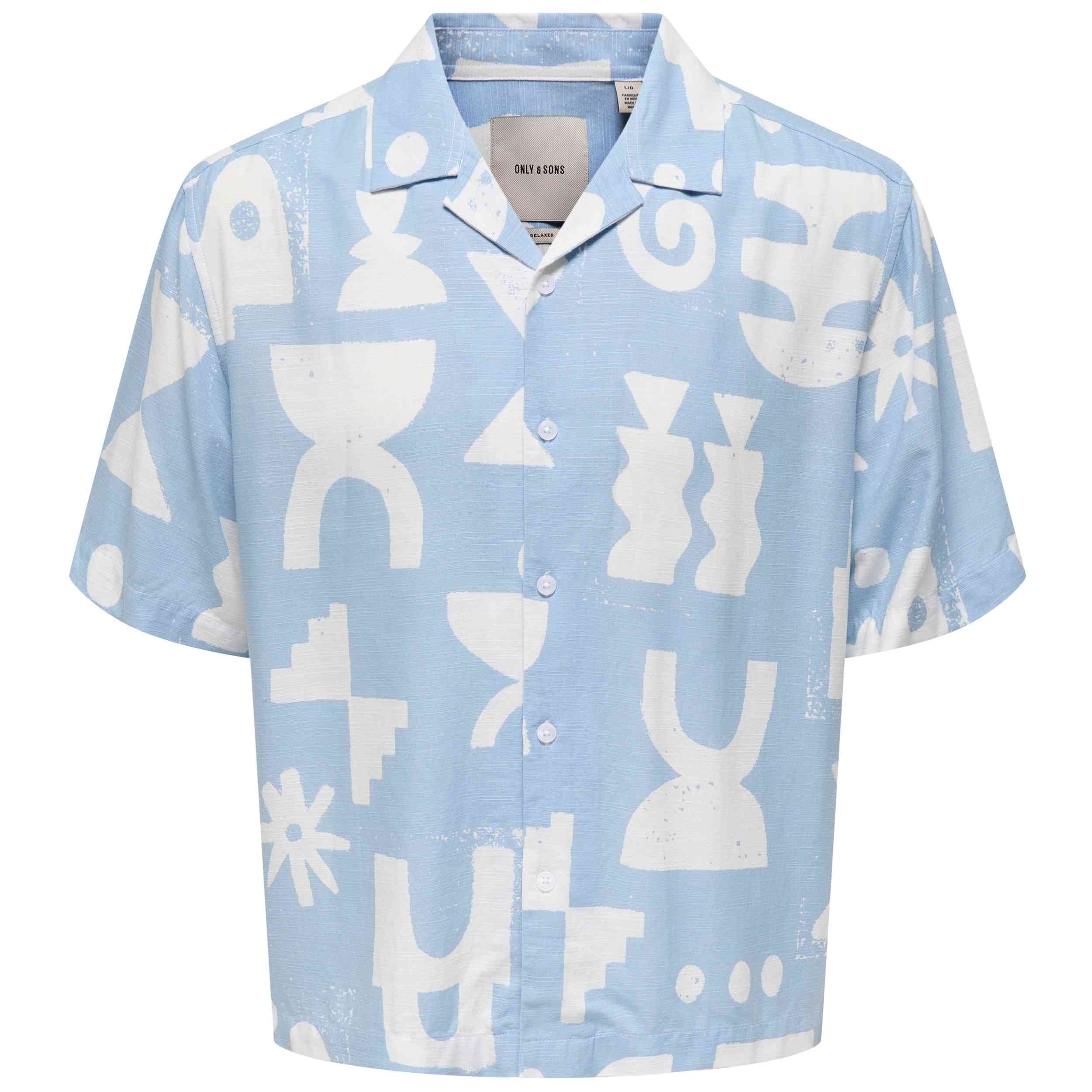 Camisa Only & Sons Onsharvi Rlx Resort Ss 041 Aop Shirt