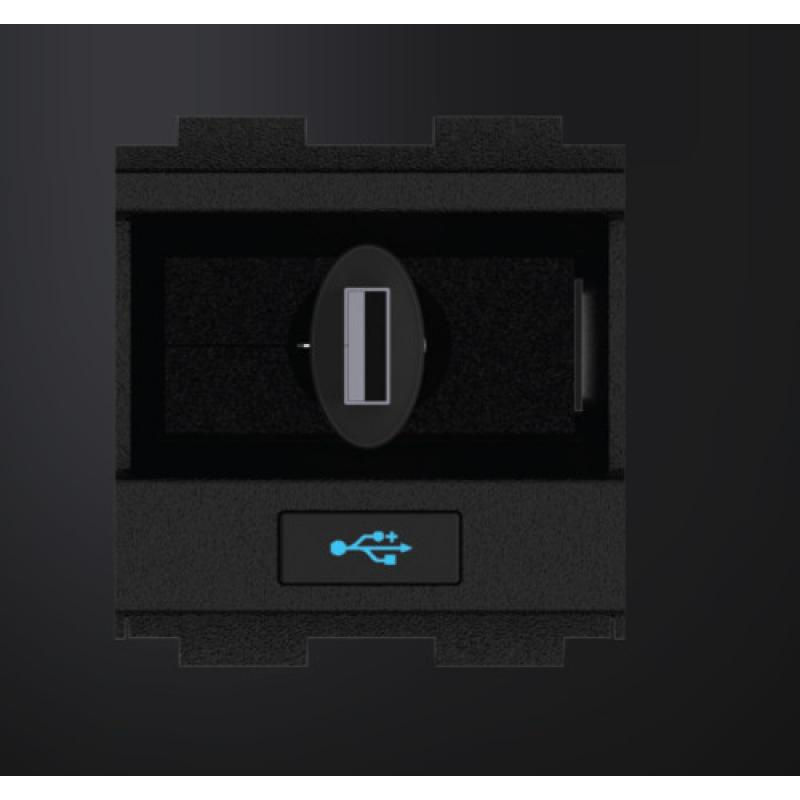 Crestron Gravity Cable Retractor For Ft2 Series, Usb-a To Usb-b, Usb 2.0, 8 Ft (2.4 M) (ft2a-cblr-gr-usb) 6508374