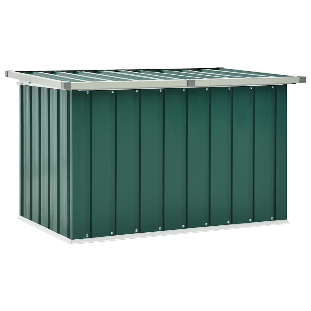 vidaXL Caja de almacenaje para jardín 109x67x65 cm en color Marrón/Verde/Antracita y más