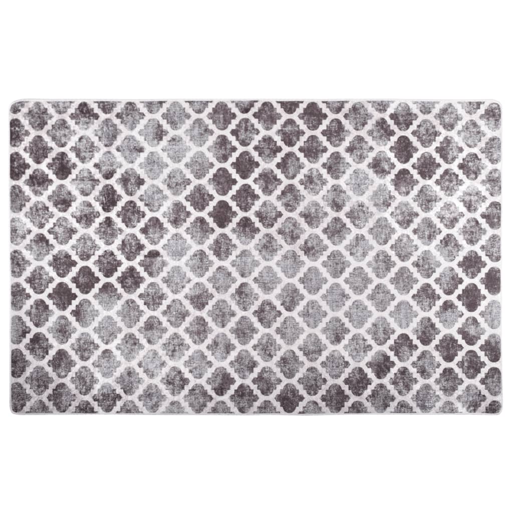 vidaXL Alfombra lavable 160x230 cm Multicolor