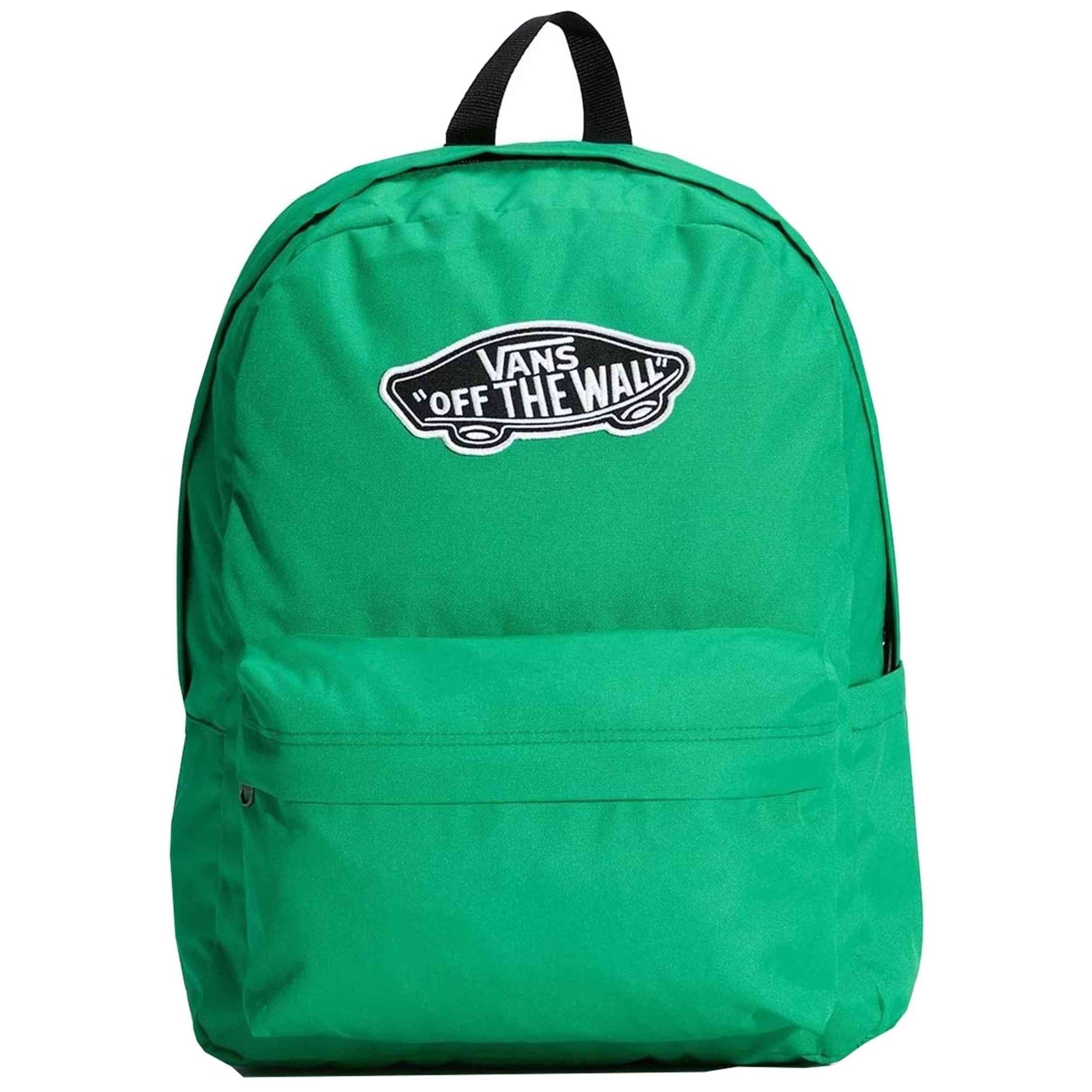 Complemento Vans modelo Old Skool Classic Backpack Vivid Verdant en color Verde
