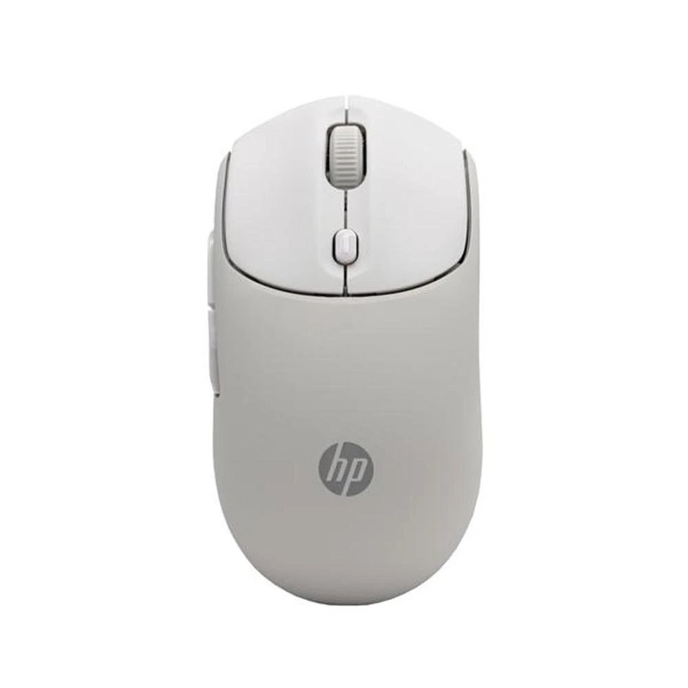HP - Ratón inalámbrico HP 400 Dual con sensor óptico de 6000 DPI, conectividad Bluetooth y 2,4 GHz, color beige dorado