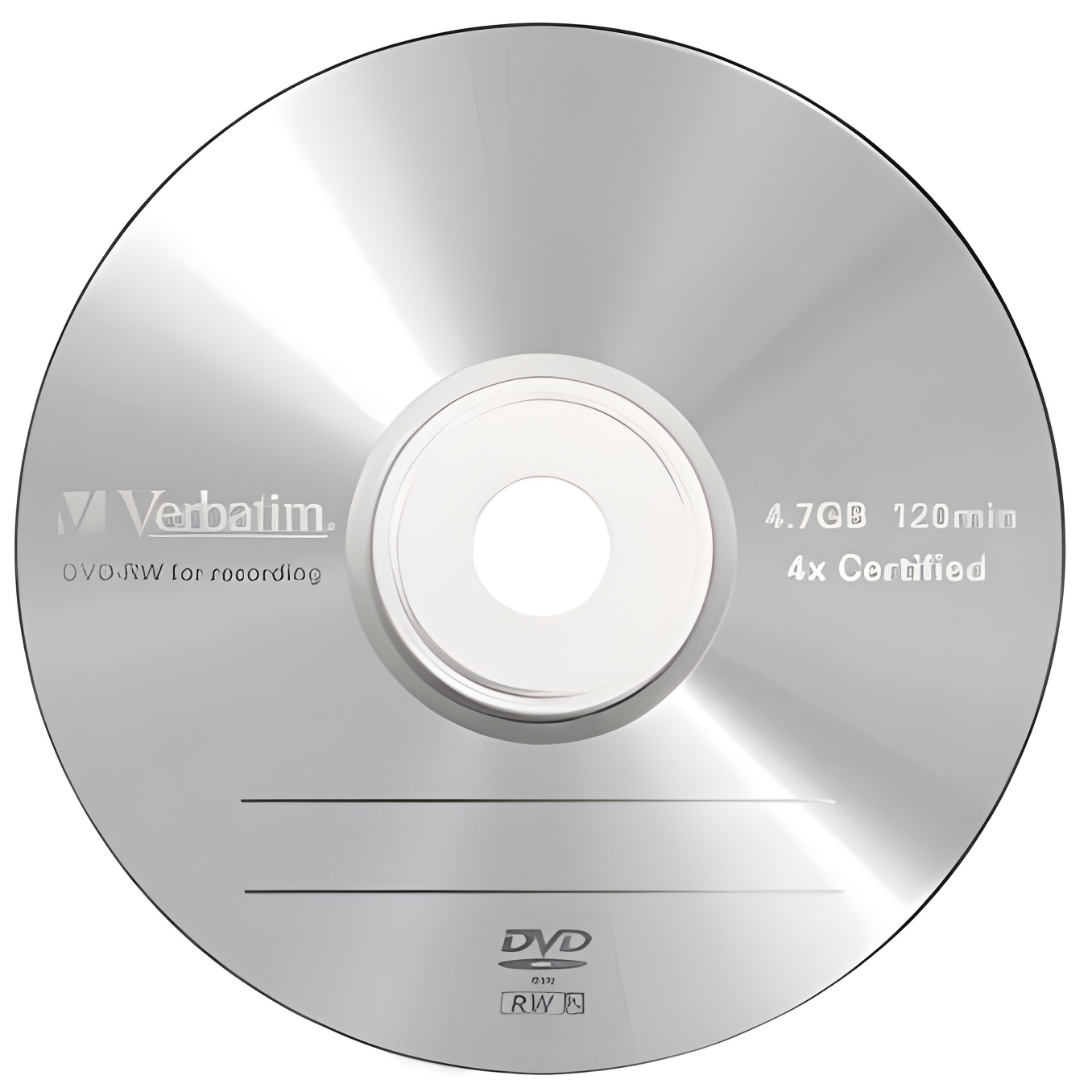 DVD-RW Verbatim Matt Silver 4.7GB DVD+R - Alta Capacidad