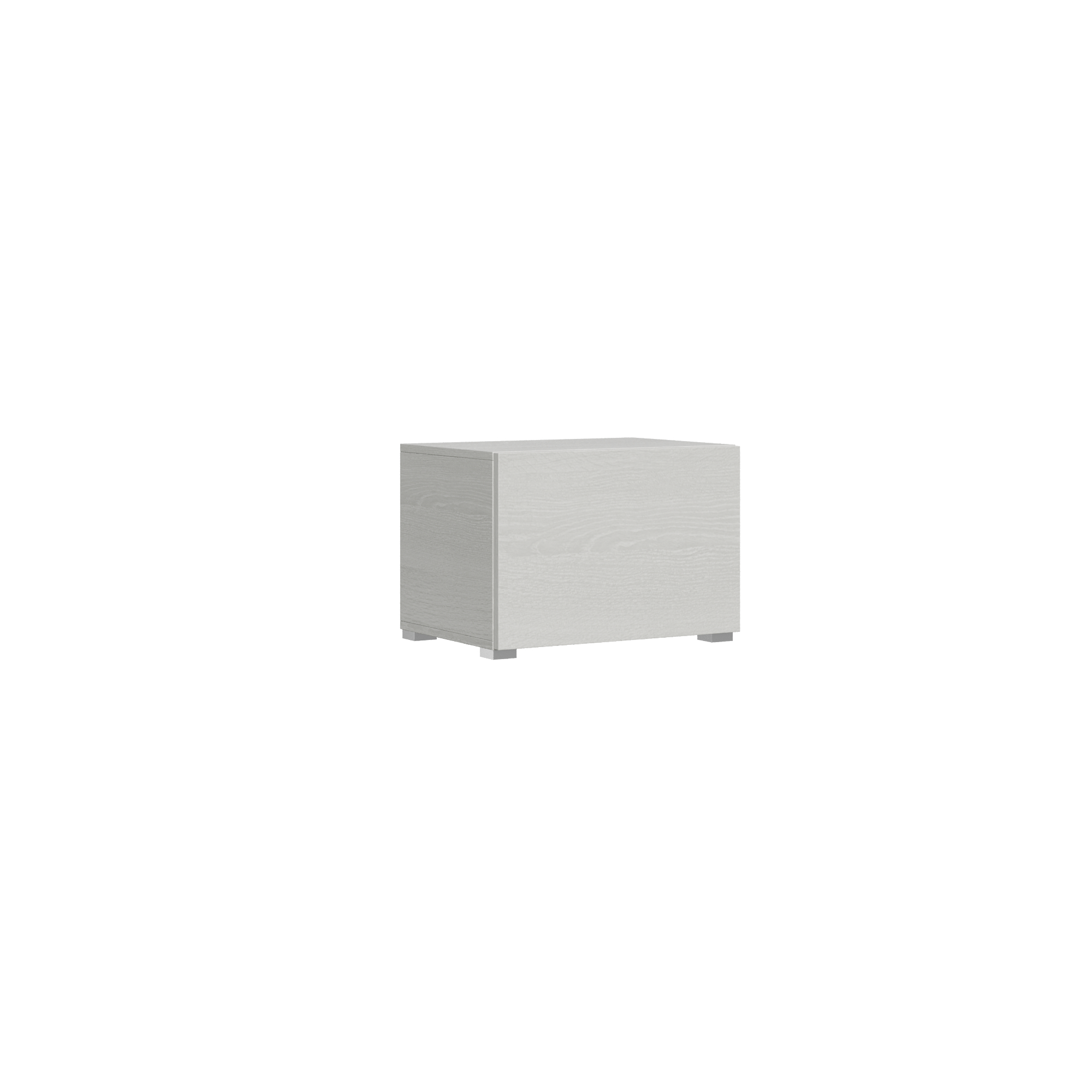 Base abatible de suelo L.60 H.40 P.39,2 con patas de roble natural - Itamoby