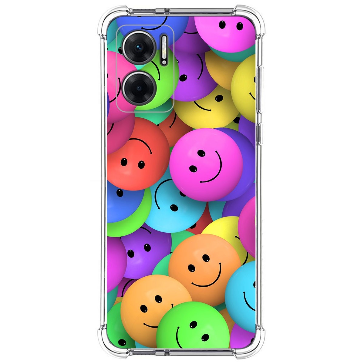 Tumundosmartphone Funda Silicona Antigolpes Xiaomi Redmi 10 5G Smile Dibujos Personalizada
