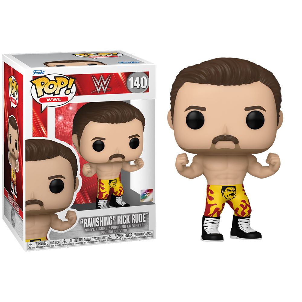 FUNKO POP! WWE - "RAVISHING" RICK RUDE, 72280, Nº140, TIENDA CON LICENCIA OFICIAL
