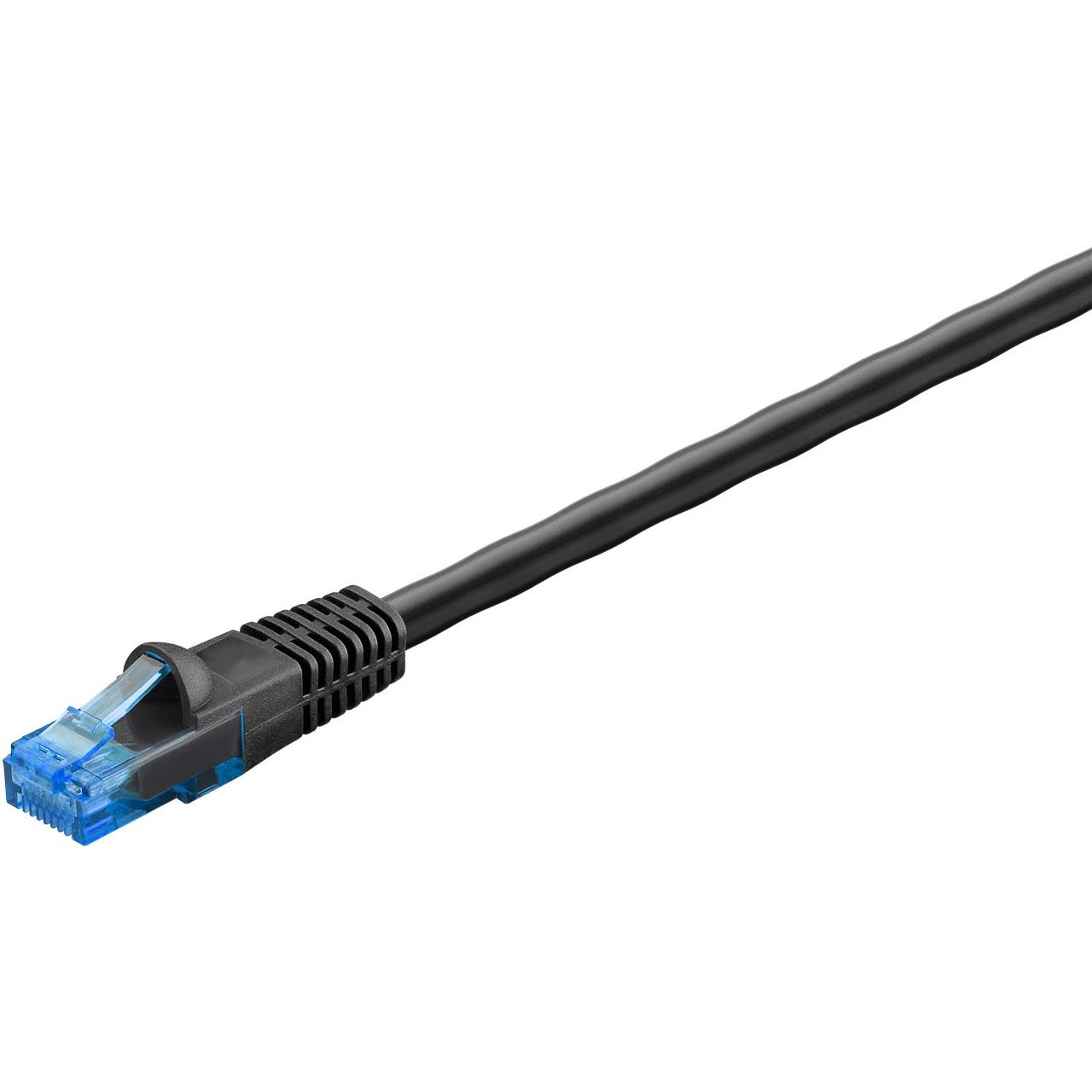 Goobay 55435 cable de red Negro 30 m Cat6 U/UTP (UTP)