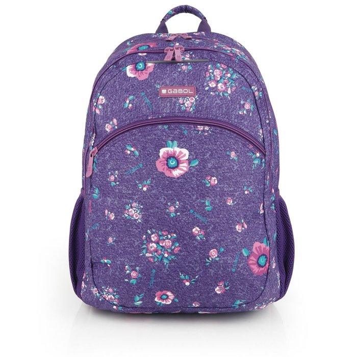 GABOL MOCHILA DOBLE CON REJILLA ADAPT. A CARRO LILY LILY 34x20x46 Cms.