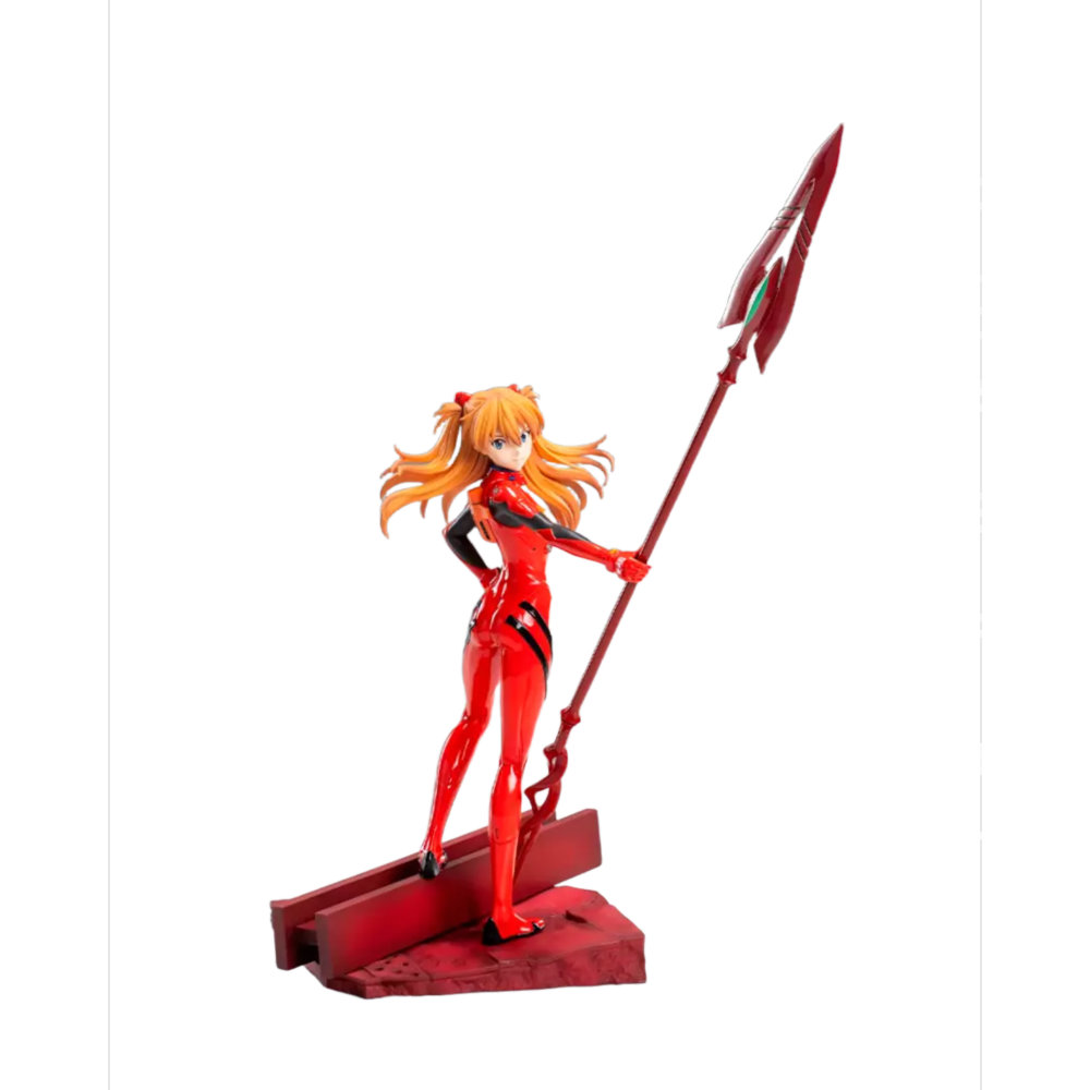 FIGURA EVANGELION 3.0 + 1.0 THRICE UPON A TIME ASUKA SHIKINAMI LANGLEY W/ SPEAR OF LONGINUS 20 CM - LUMINASTA SEGA - Caja Original - SEGA GOODS Original - Figura Evangelion