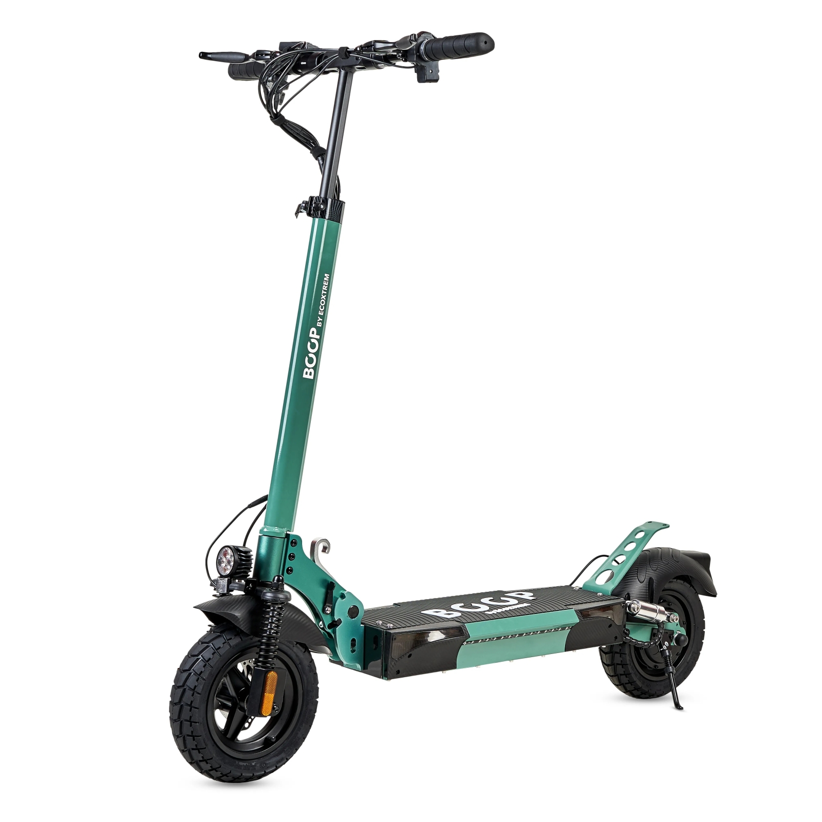 BOOP by Ecoxtrem Electric Scooter – Powerful 500W Brushless Motor, Up to 50 km Range, Triple Braking System, IPX4 Water Resistance, DGT Approved for Safe Riding