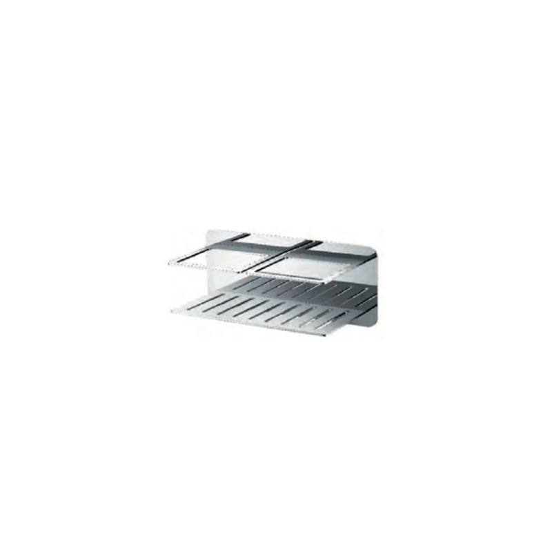 Imex Iman ADI011 jabonera frontal elegante diseño acero inoxidable S304 acabado cromado