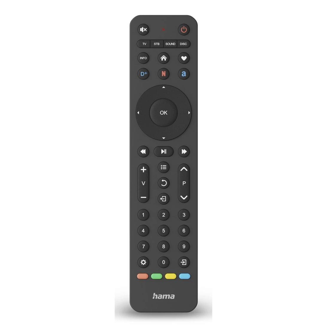 Hama 00221053 mando a distancia IR inalámbrico TV Botones
