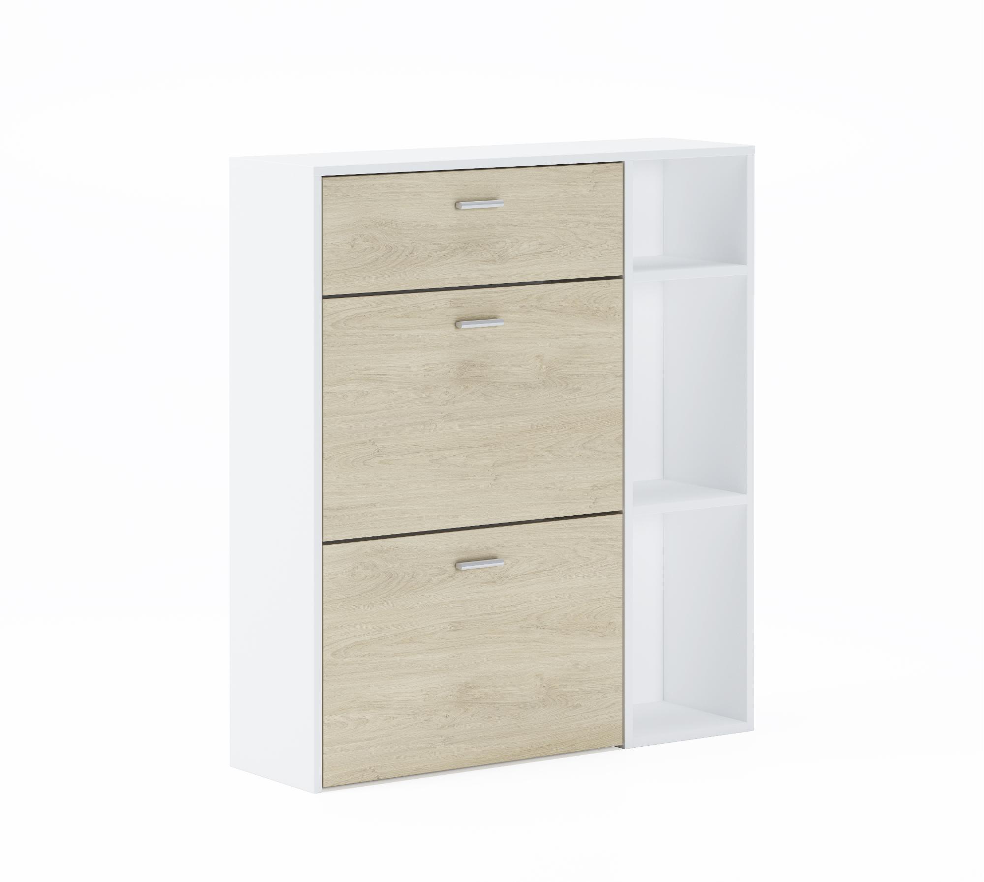 TRONES Zapatero/almacenaje, blanco, 52x39 cm - IKEA