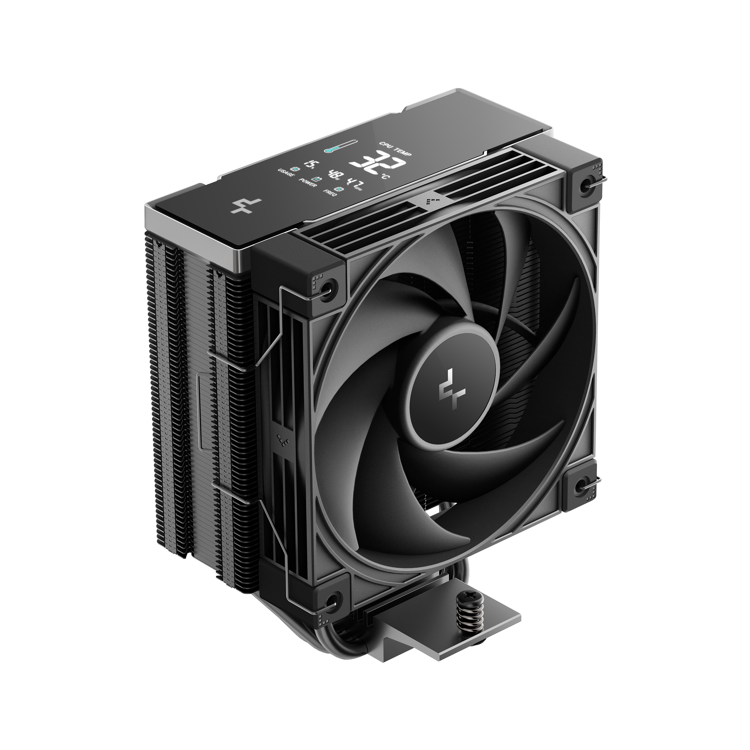 DeepCool AK400 G2 Digital NYX Procesador Refrigerador de aire 12 cm Negro 1 pieza(s)