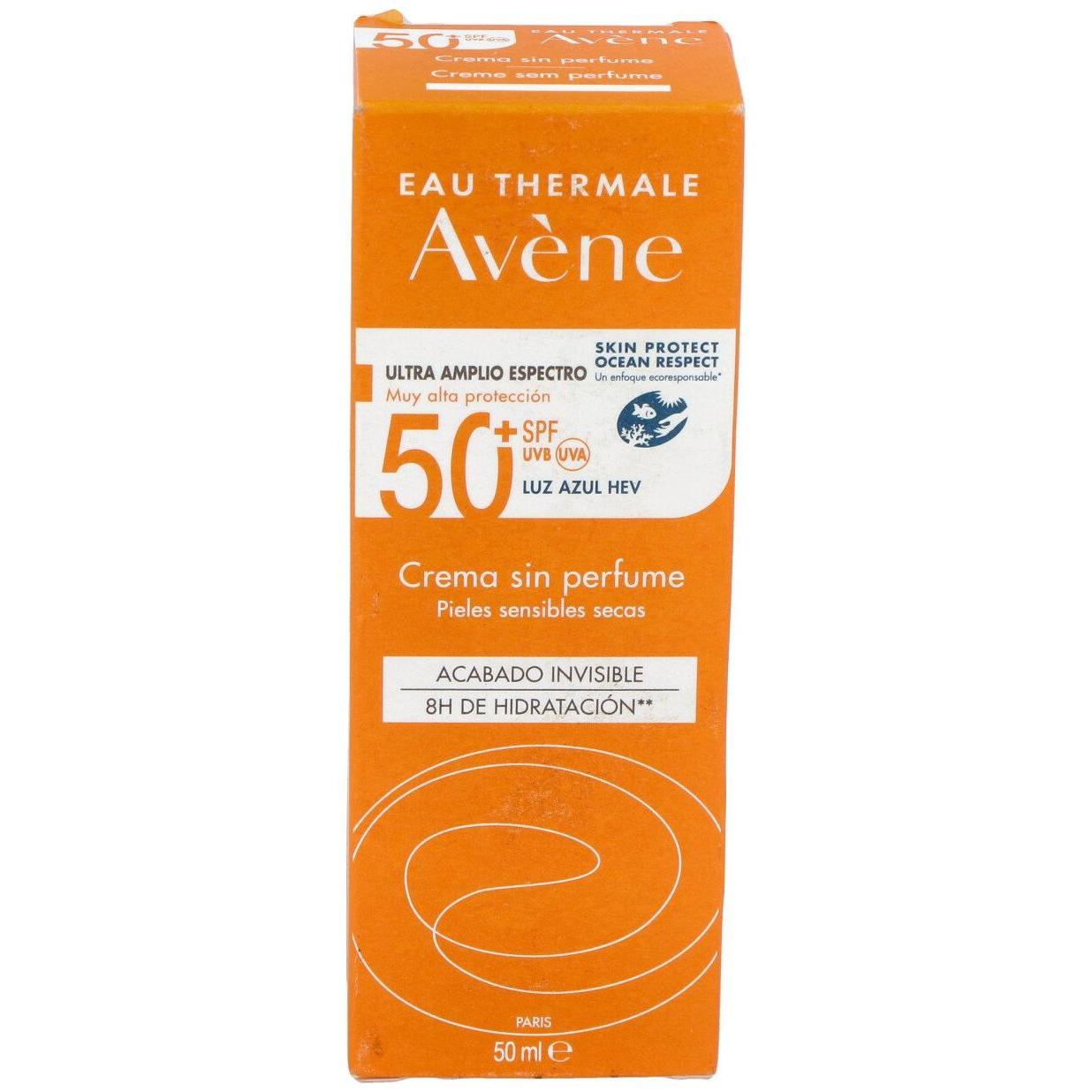 Avène Solaire Haute Protection Crema Sin Perfume Spf50+ 50 Ml