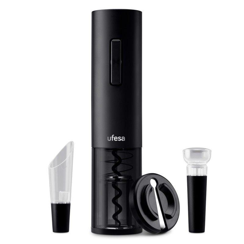 sacacorchos electrico ufesa 73205470 easy open carga usb