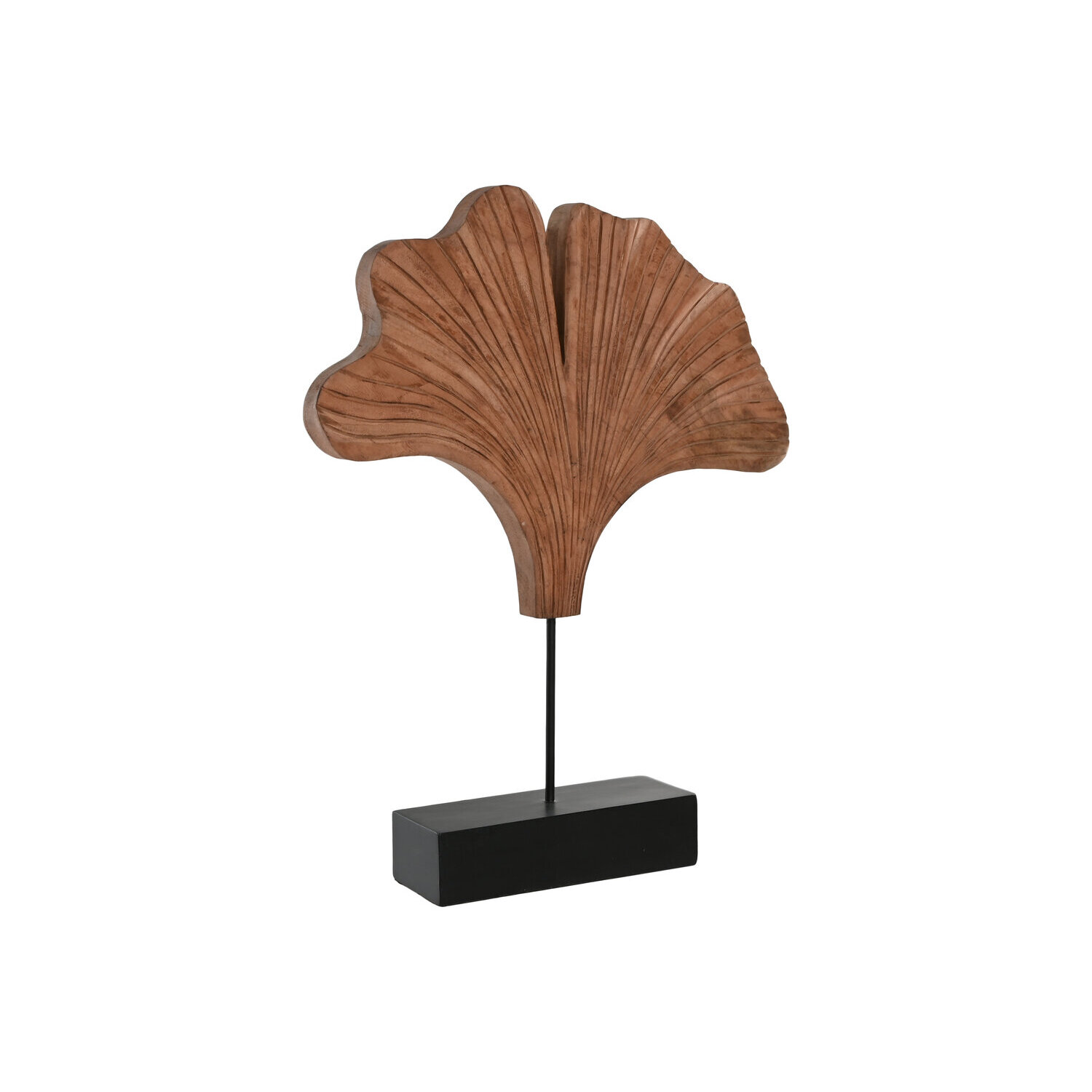 Decoracion mango hierro 51x9x60 ginko tallado , El mejor complemento para tu hogar.