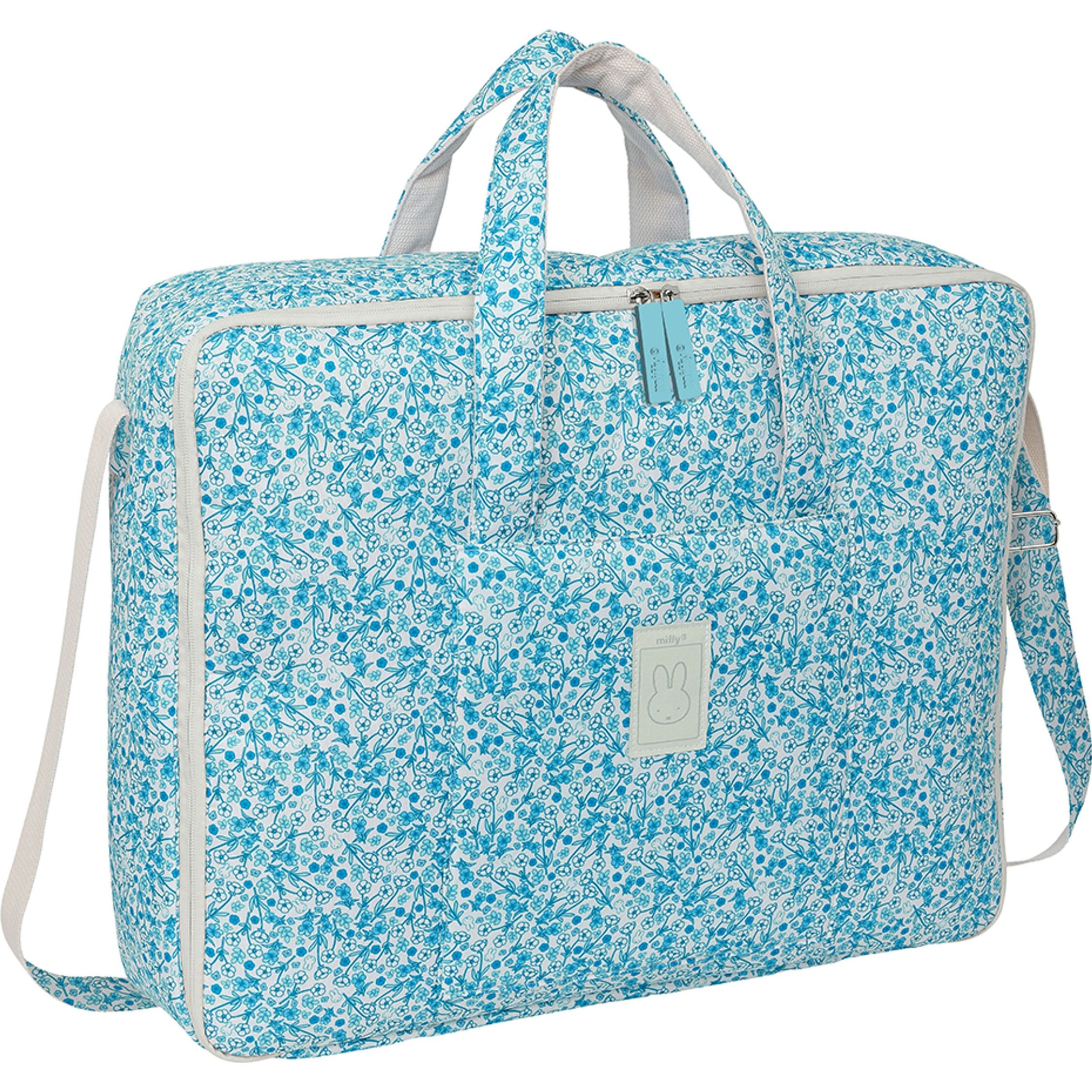 SAFTA  MALETA MATERNAL MIFFY MUM "GARDEN" - Producto con Licencia Oficial - Material Duradero y Resistente